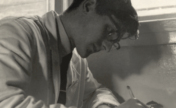David as a medical student at Newcastle in the 1960s